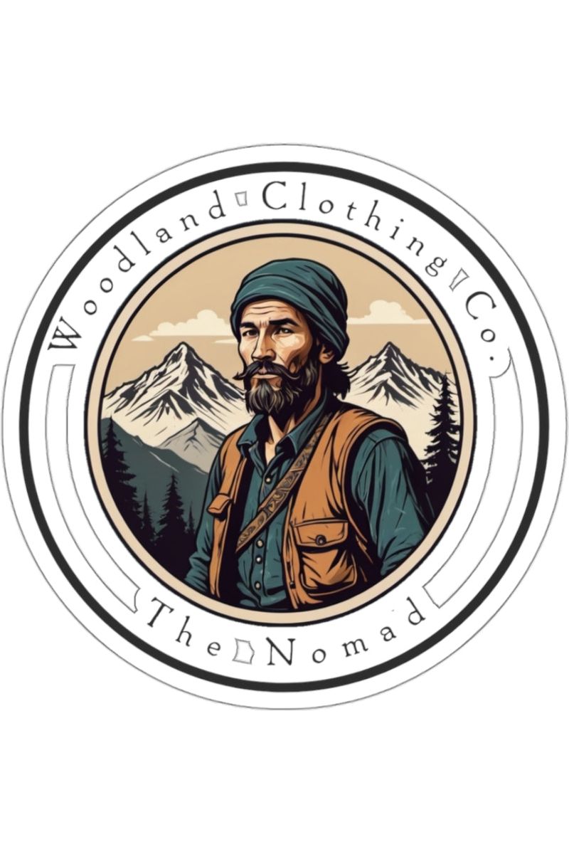 The Nomad Sticker - Transparent Background