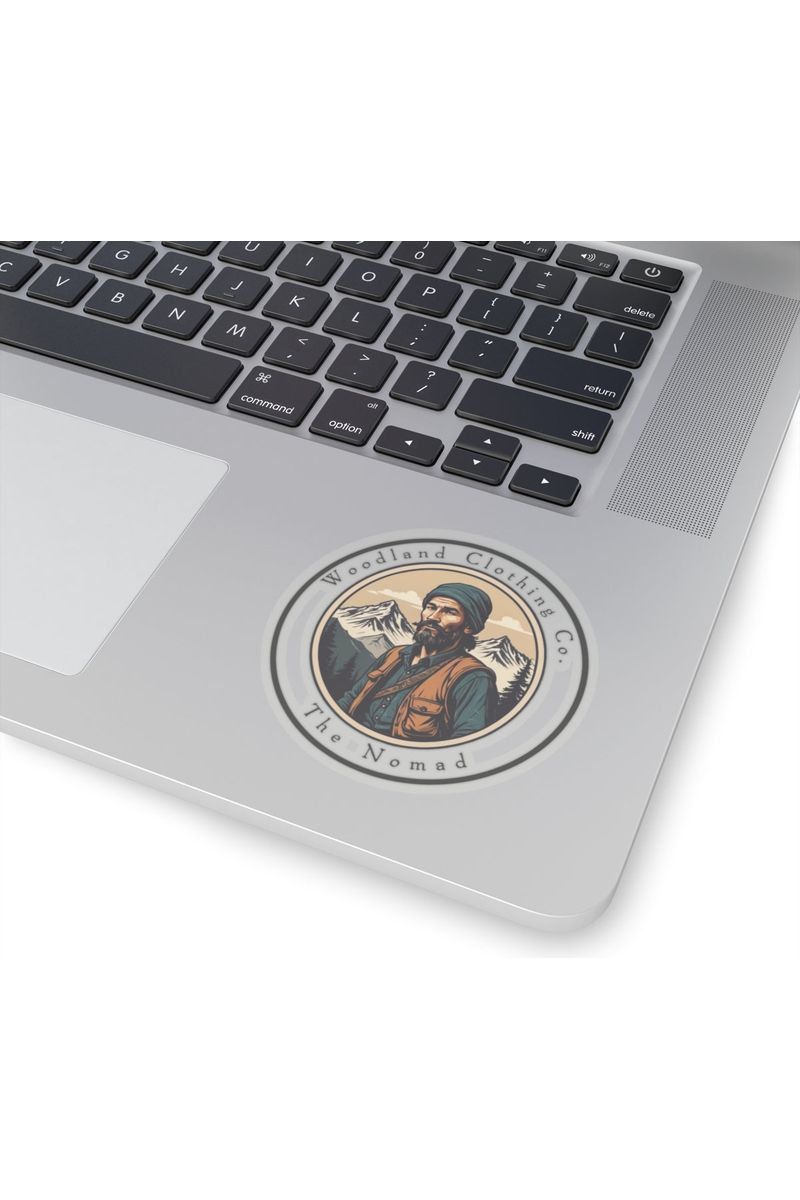 The Nomad Sticker - Transparent Background