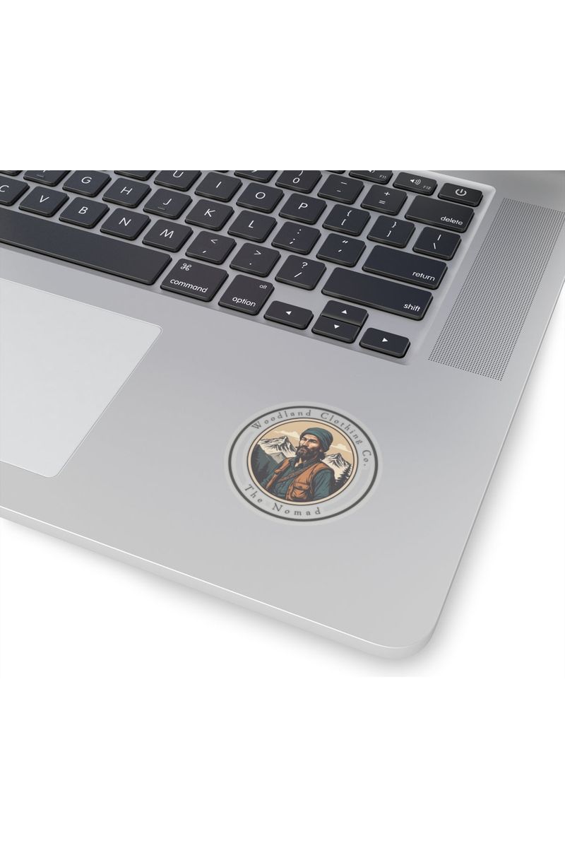The Nomad Sticker - Transparent Background