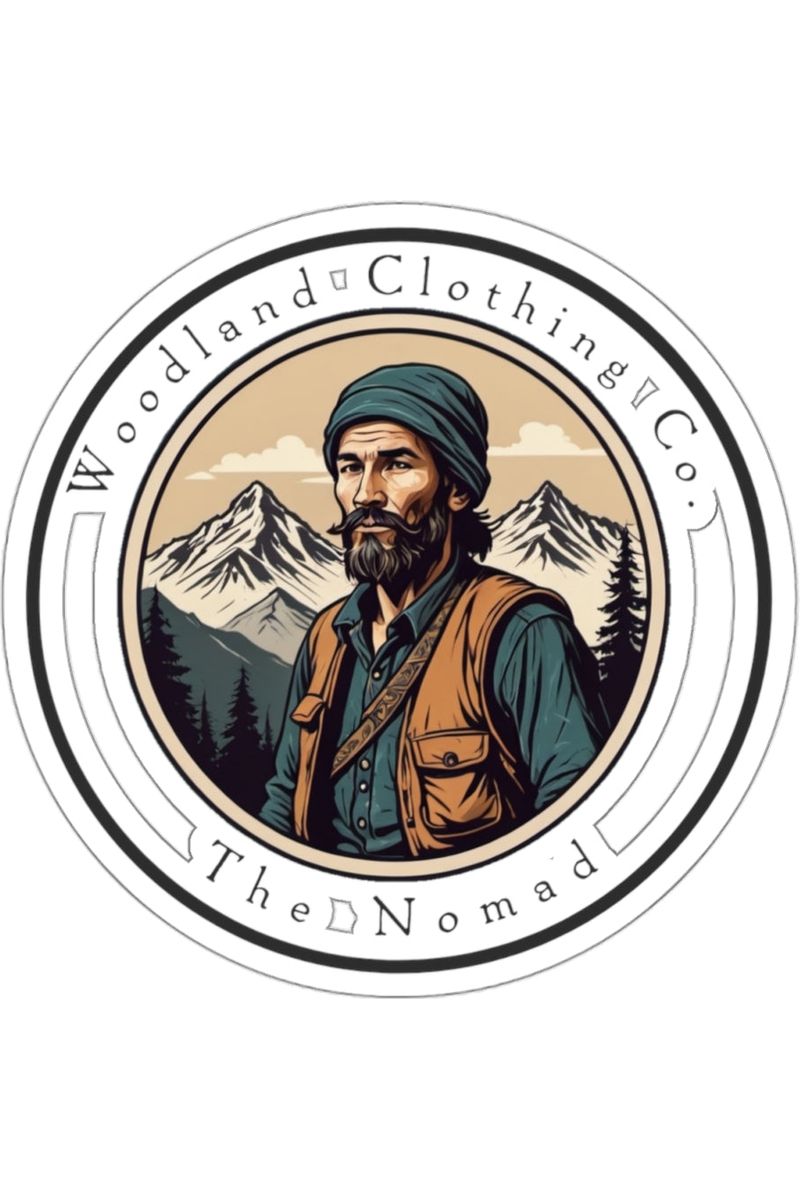 The Nomad Sticker - Transparent Background