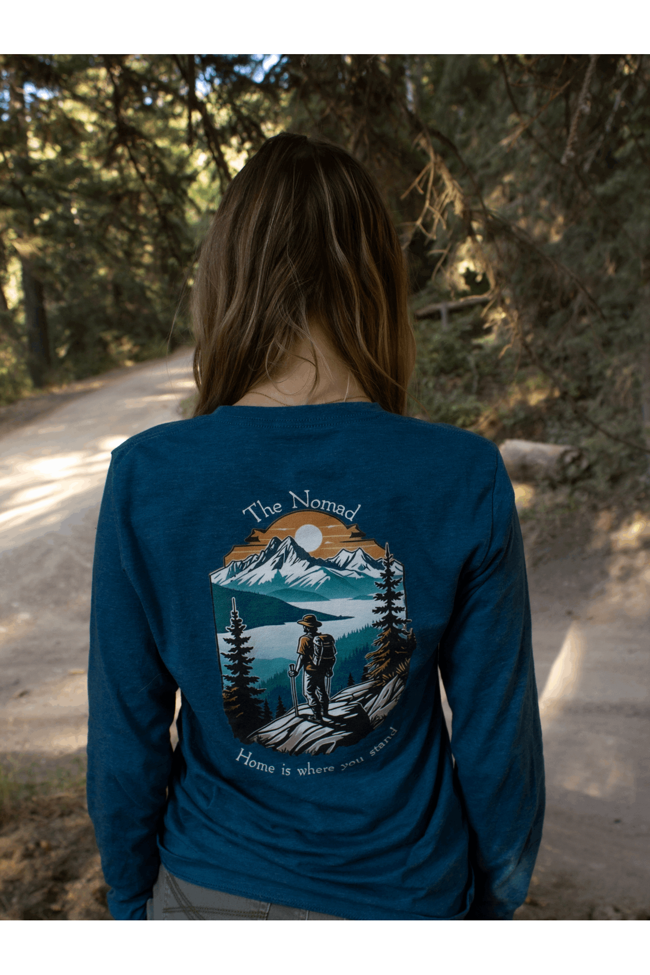 Embrace your inner Nomad Long Sleeve Tee