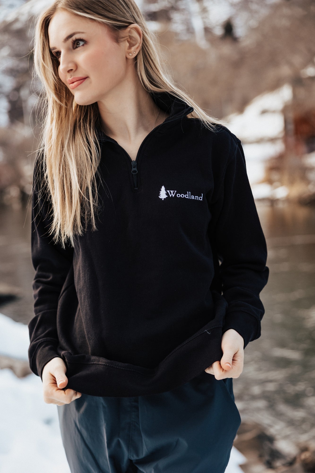 ¼ Zip Fleece Pullover – Lightweight Trail Midlayer for Cold Weather