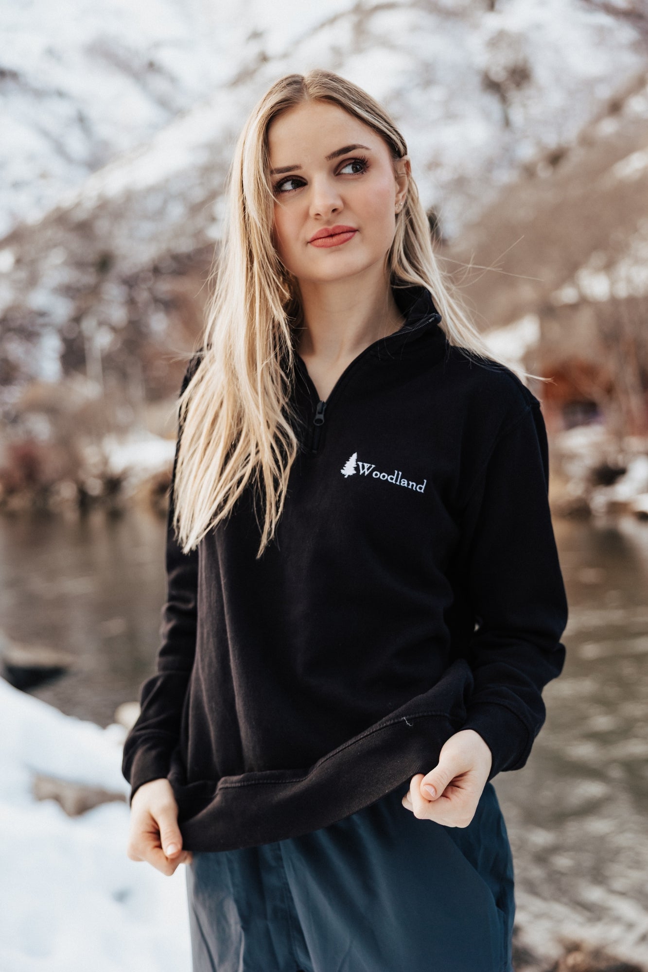 ¼ Zip Fleece Pullover – Lightweight Trail Midlayer for Cold Weather