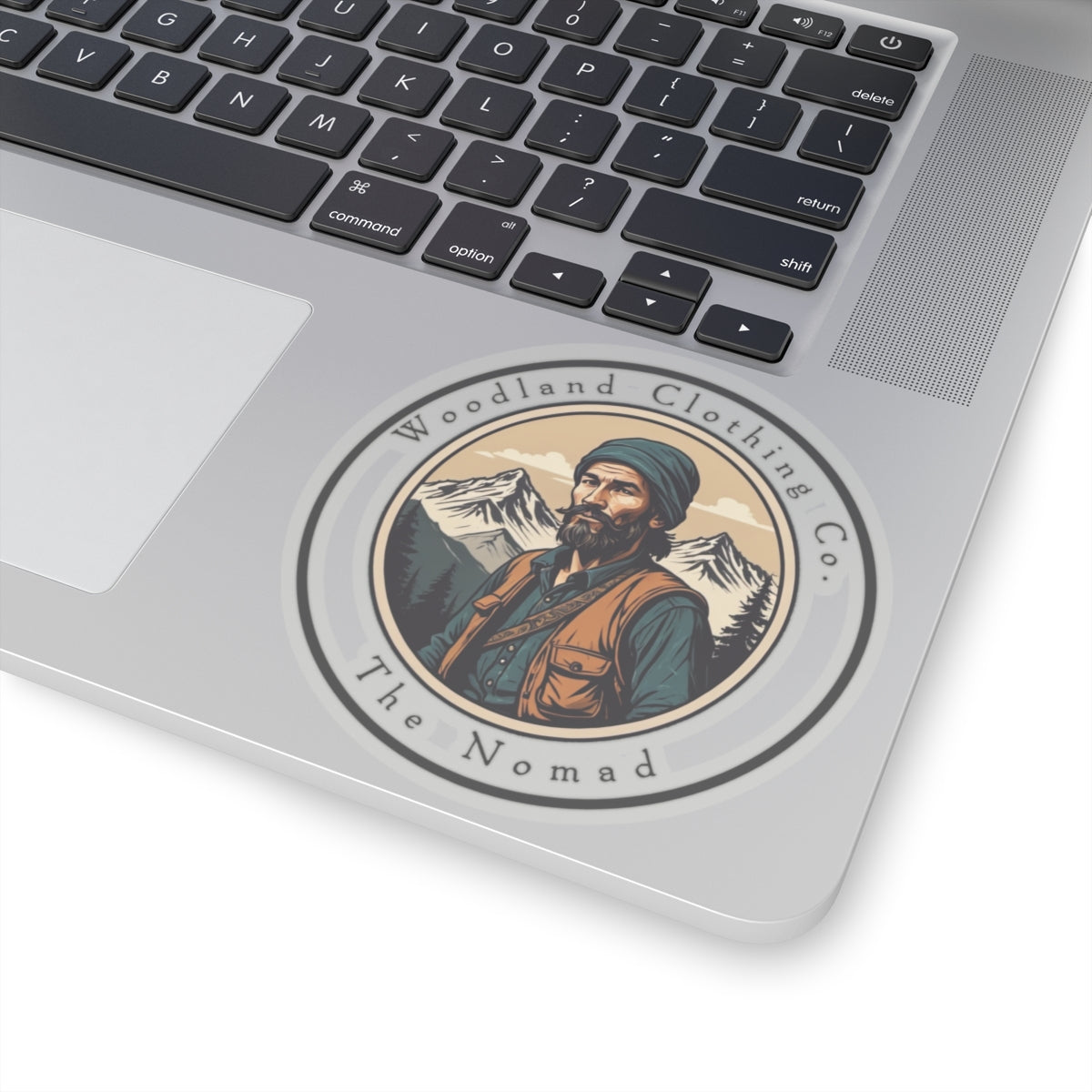 The Nomad Sticker - Transparent Background