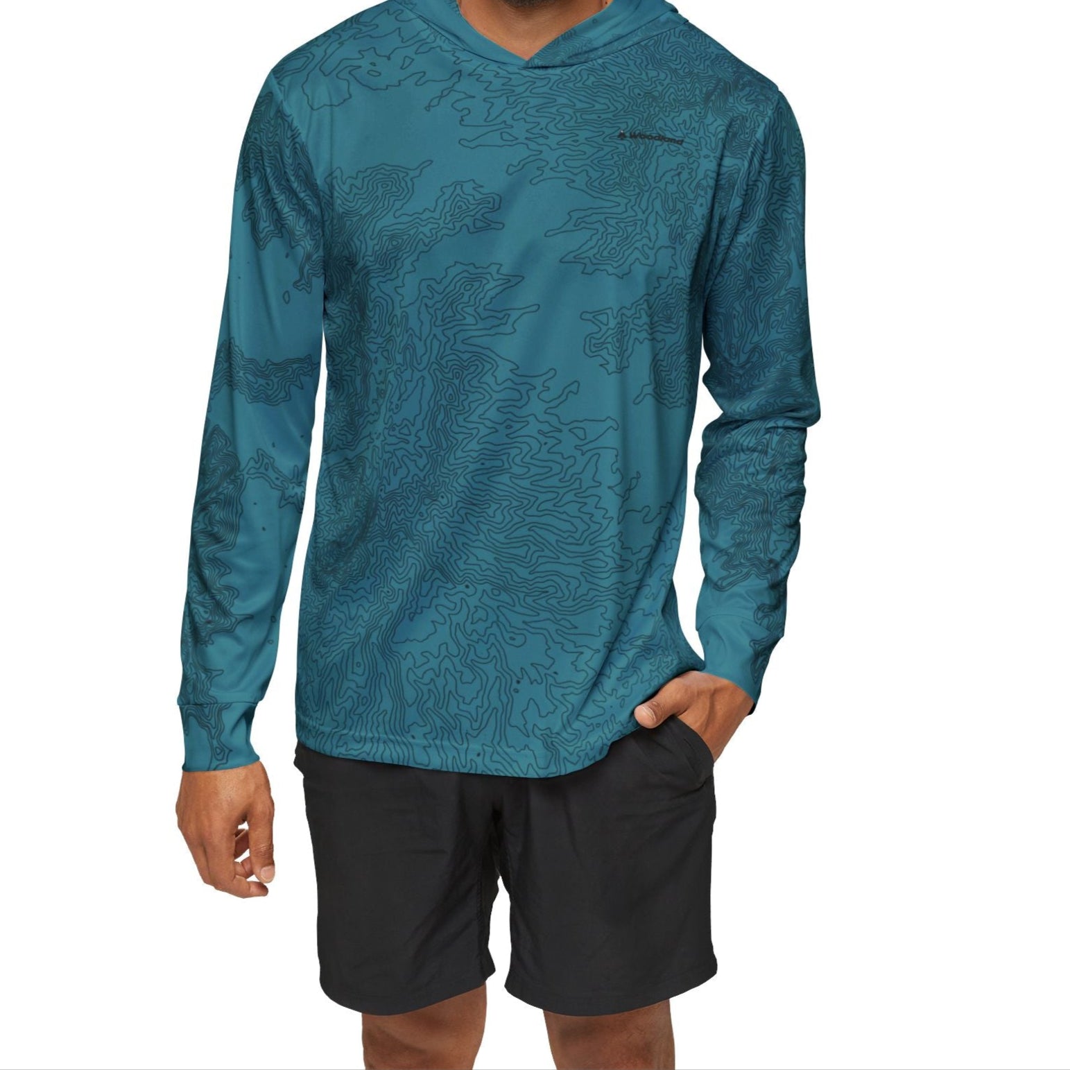 Topography Performance Sun Hoodie