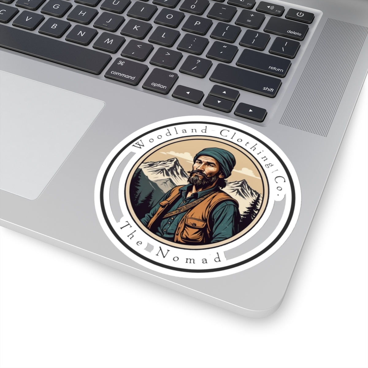 The Nomad Sticker - Transparent Background