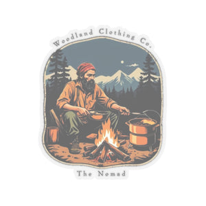 Camping Nomad Sticker - Transparent Background