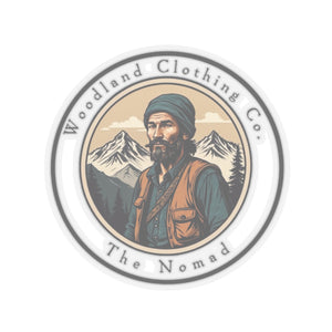 The Nomad Sticker - Transparent Background