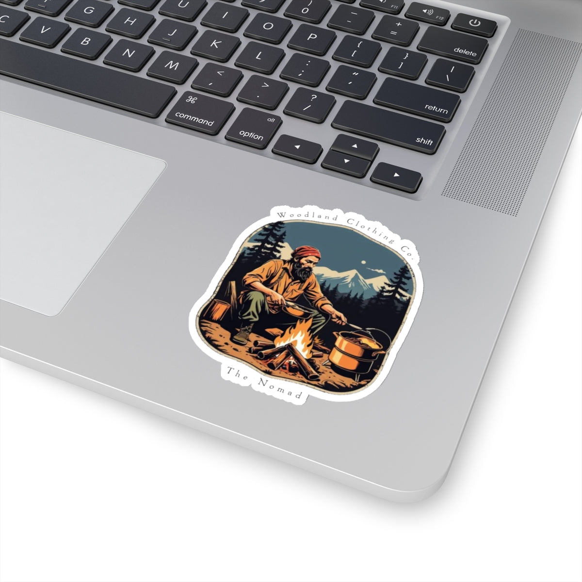 Camping Nomad Sticker - Transparent Background