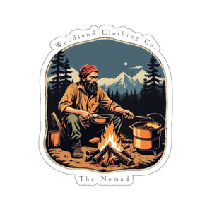 Camping Nomad Sticker - Transparent Background