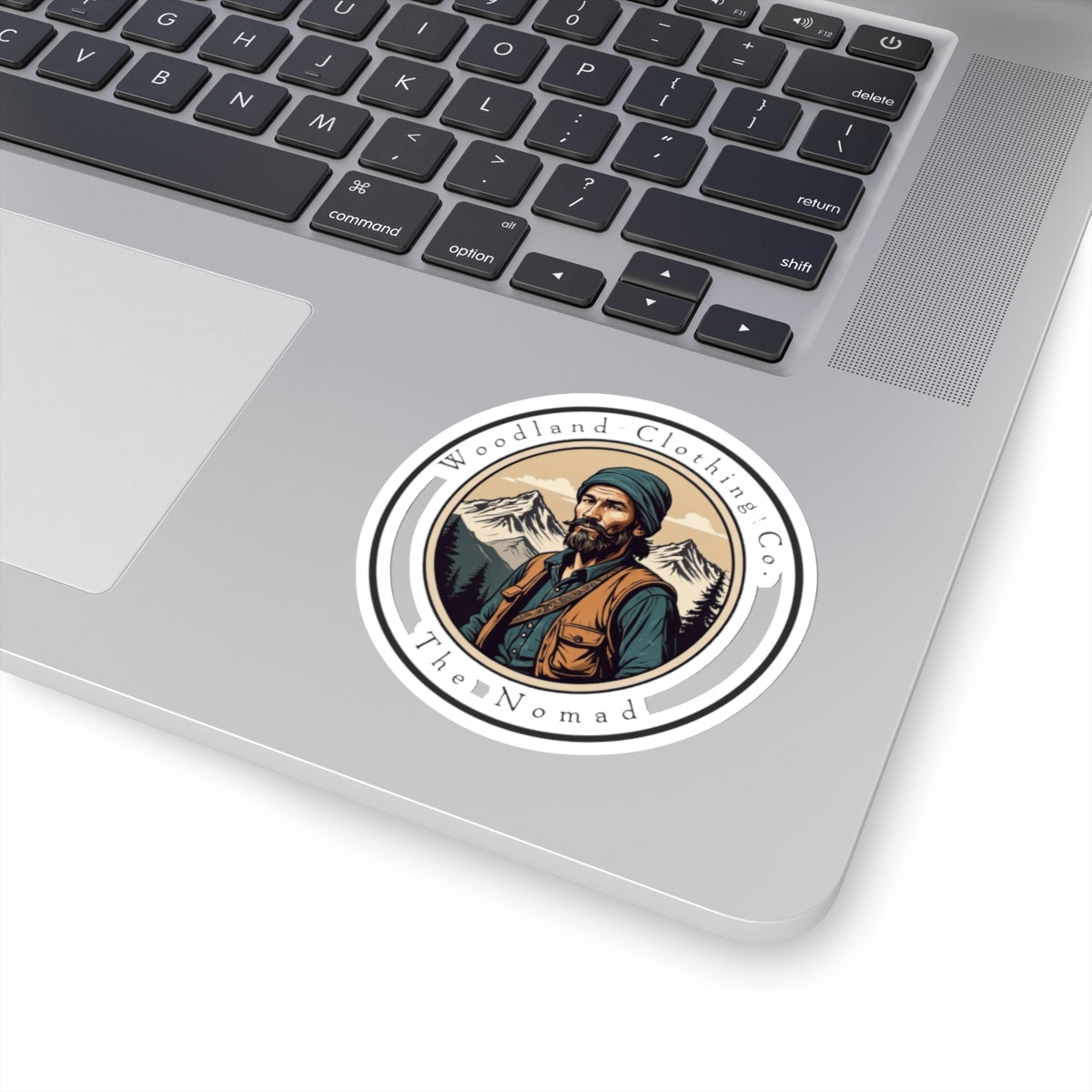 The Nomad Sticker - Transparent Background