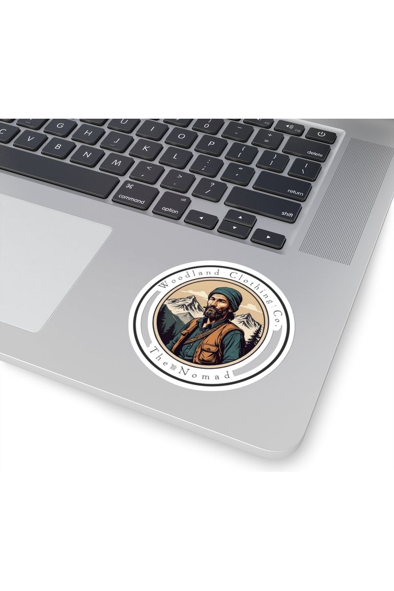 The Nomad Sticker - Transparent Background