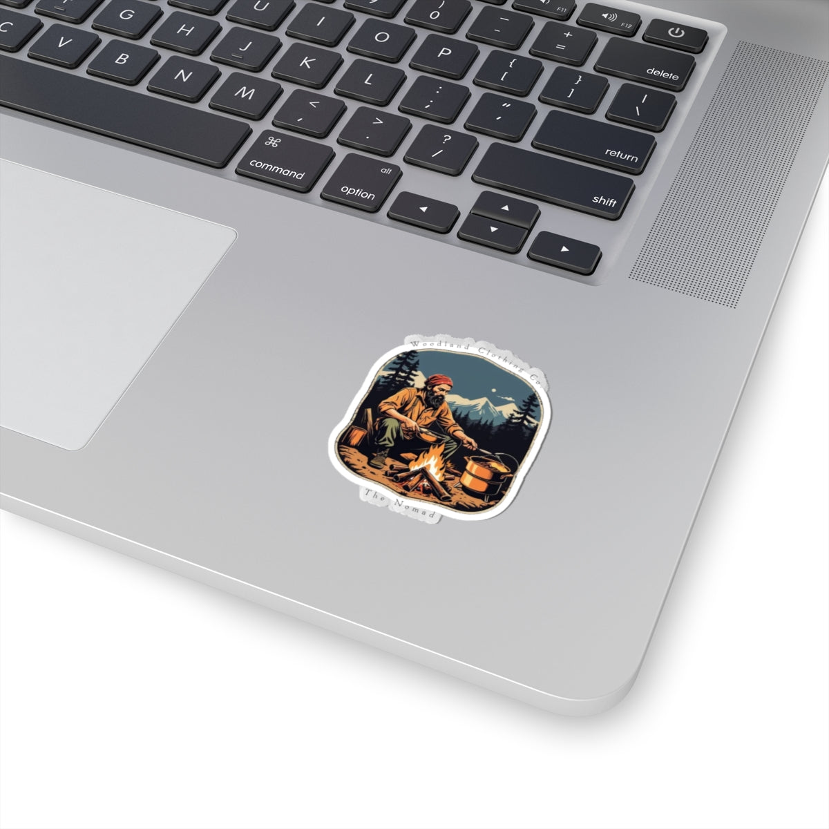 Camping Nomad Sticker - Transparent Background