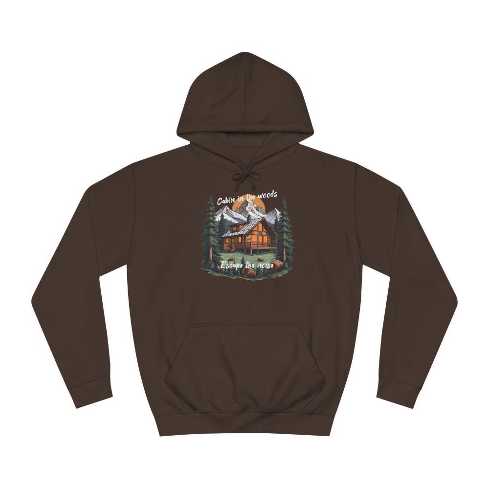 Cabin in the Woods Hoodie: The Ultimate Introvert's Retreat