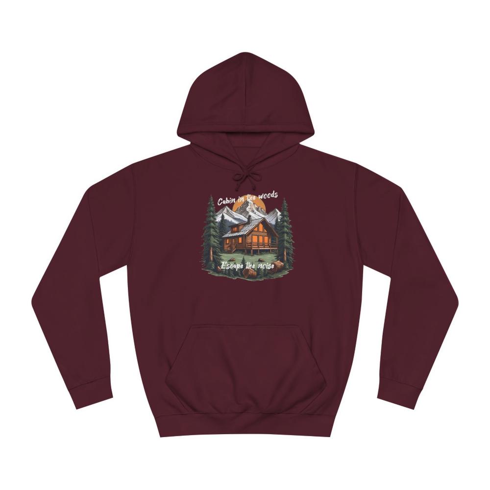 Cabin in the Woods Hoodie: The Ultimate Introvert's Retreat