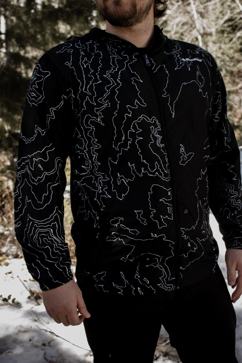 Topography Windbreaker – Lightweight Outdoor Jacket for Hiking & Backpacking