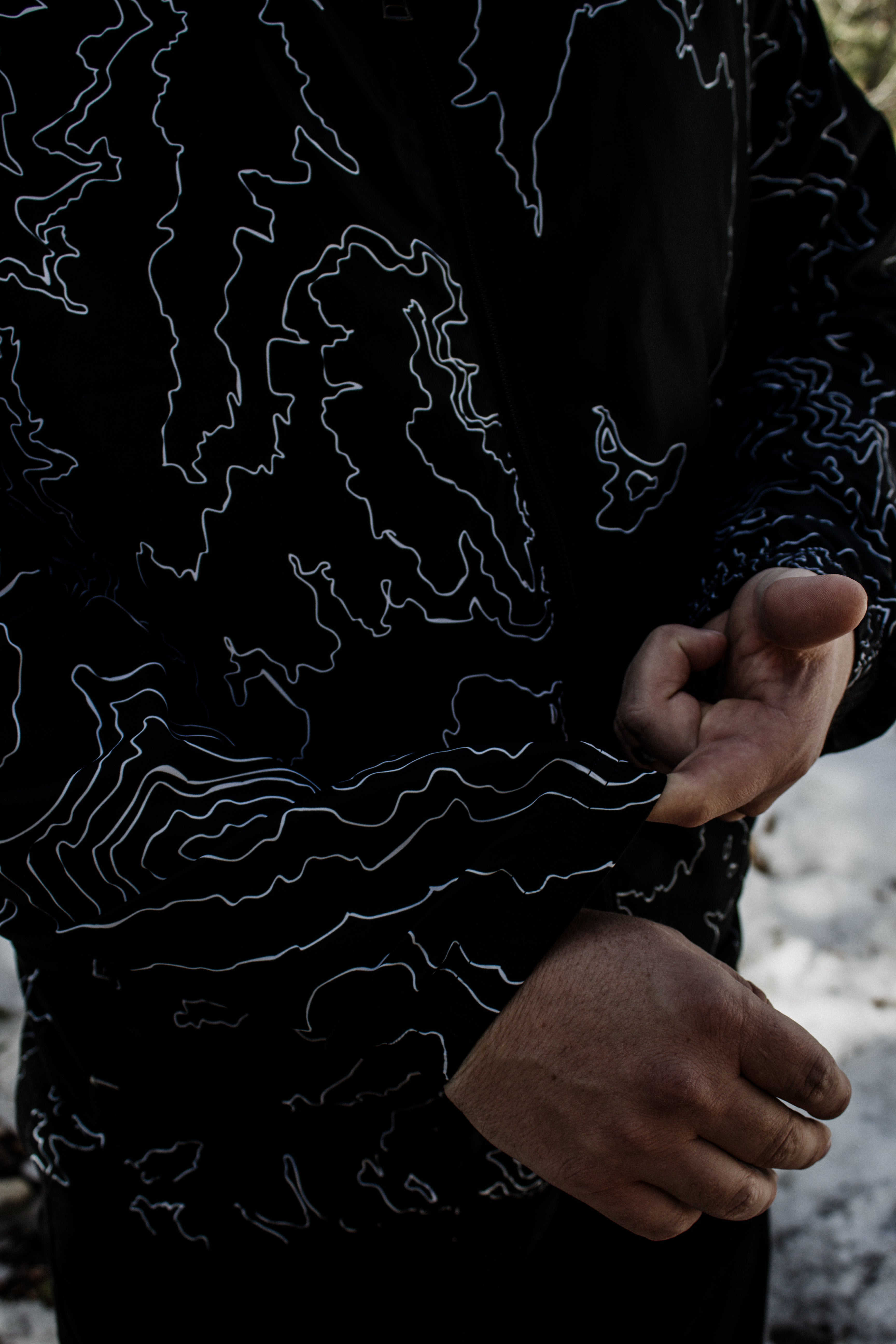 Topography Windbreaker – Lightweight Outdoor Jacket for Hiking & Backpacking