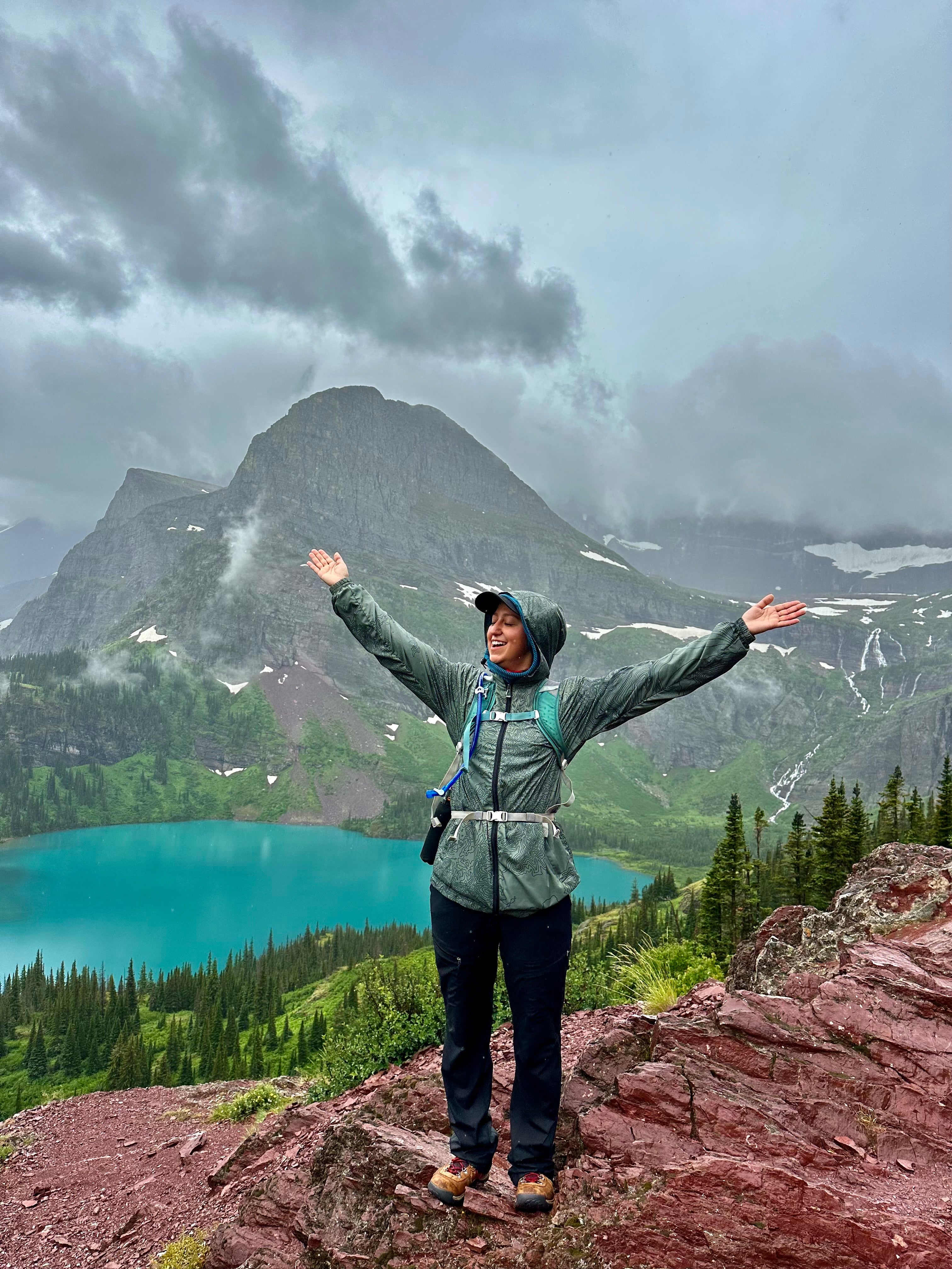 Unisex Topography Windbreaker – Lightweight Outdoor Jacket for Hiking & Backpacking