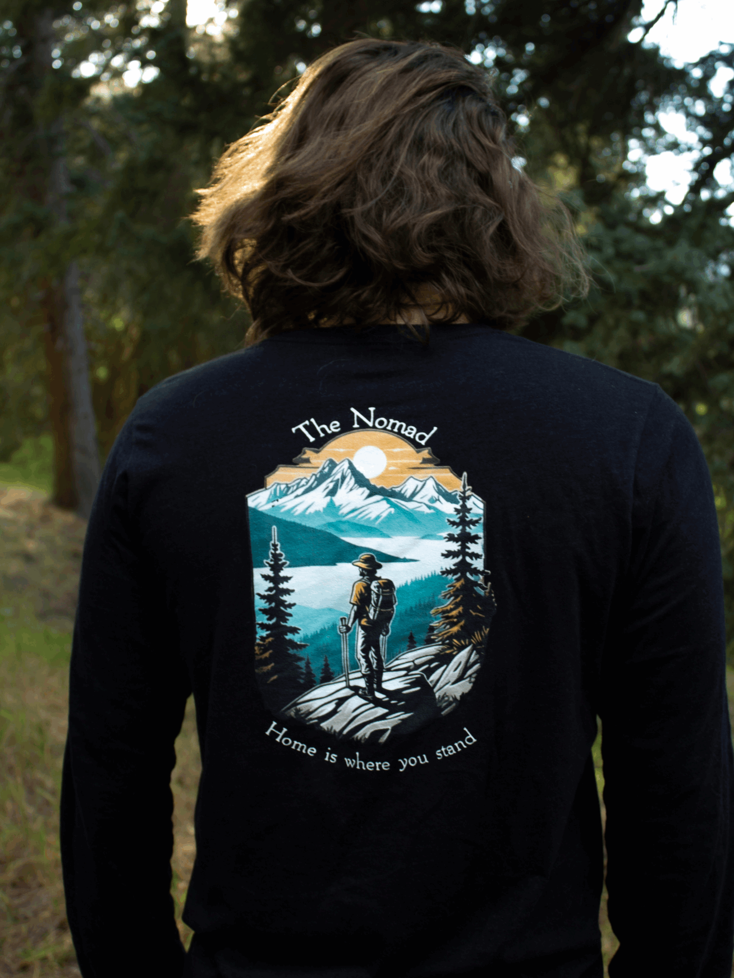 Embrace your inner Nomad Long Sleeve Tee