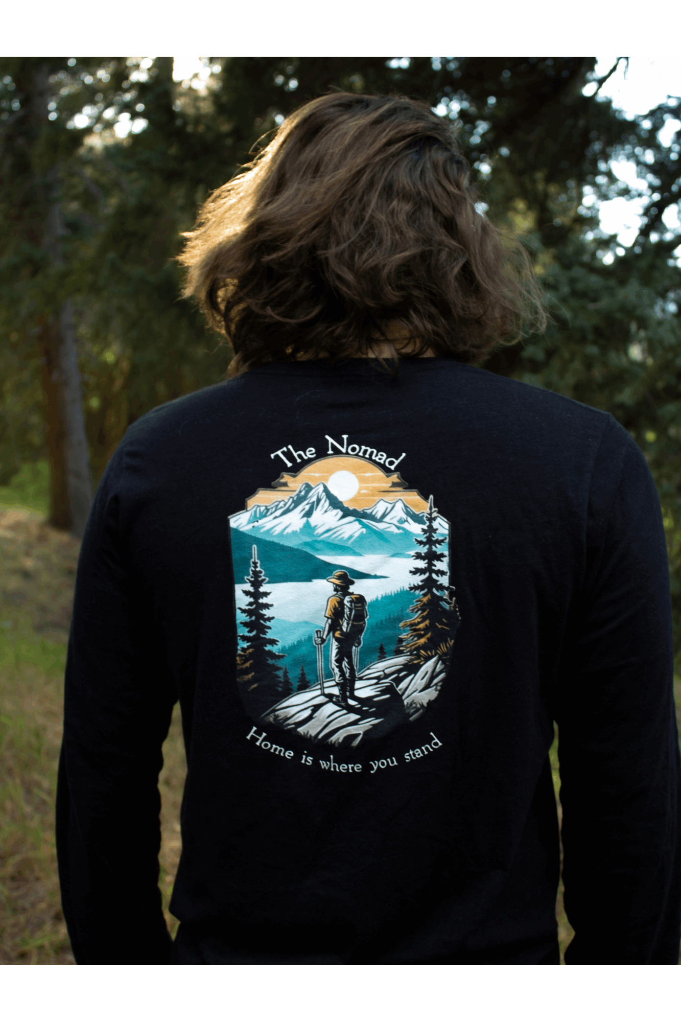 Embrace your inner Nomad Long Sleeve Tee