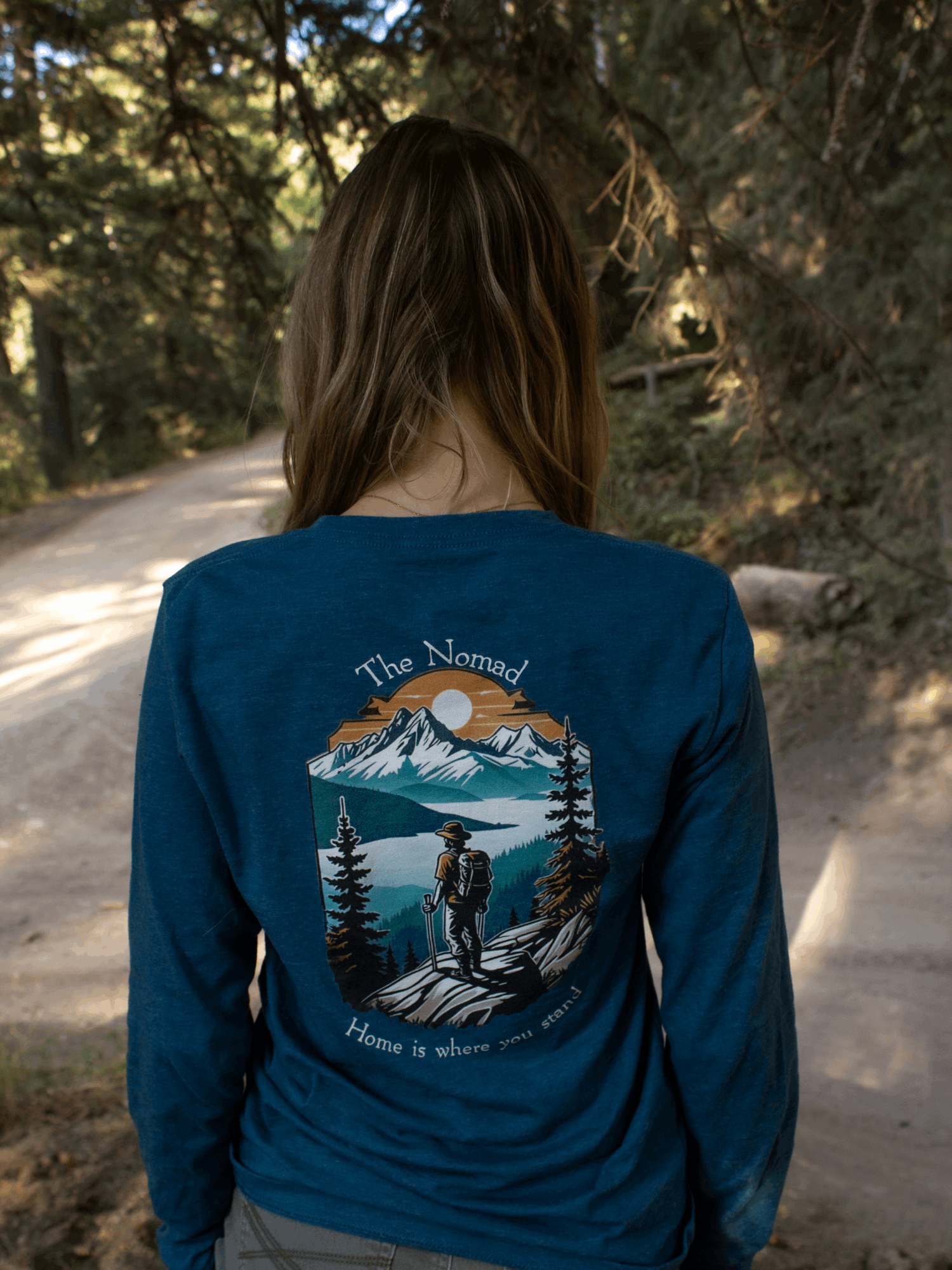 Embrace your inner Nomad Long Sleeve Tee