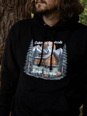 Cabin in the Woods Hoodie: The Ultimate Introvert's Retreat