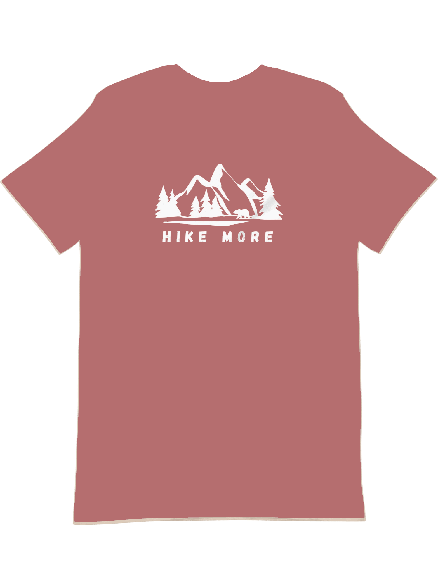 Hike More T shirt (front print)