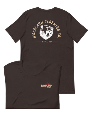 Woodland  Grizzly Bear T-shirt