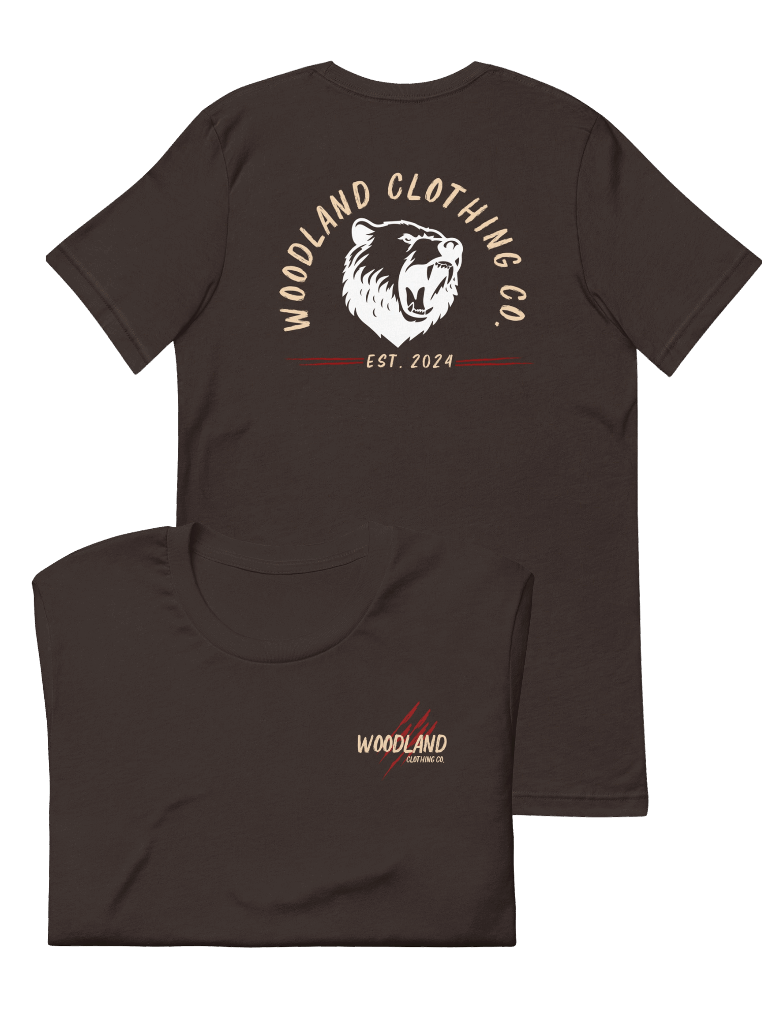 Woodland  Grizzly Bear T-shirt