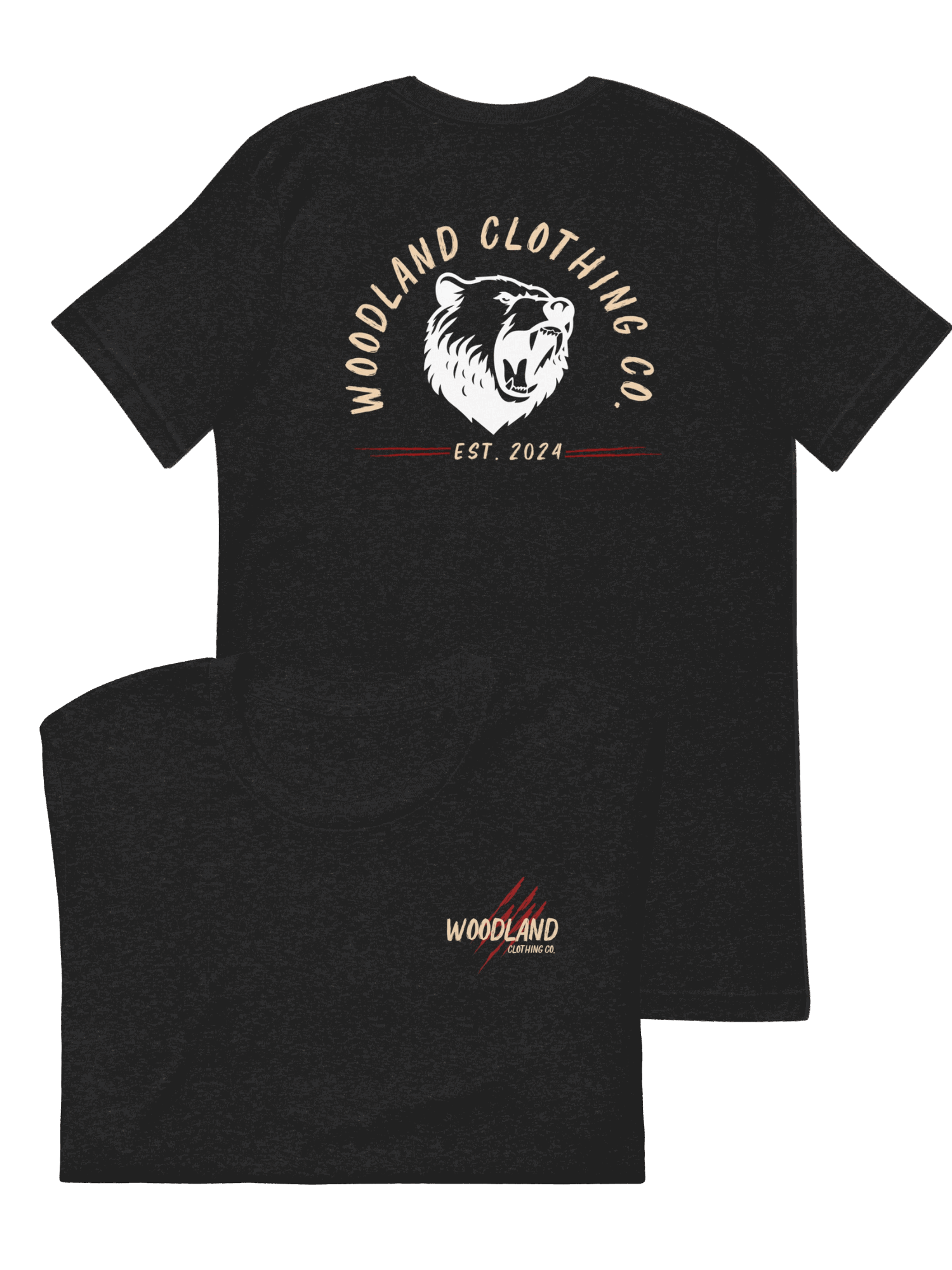 Woodland  Grizzly Bear T-shirt