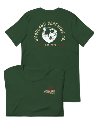 Woodland  Grizzly Bear T-shirt