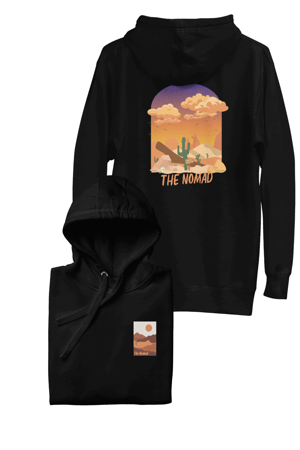 Desert Nomad Hoodie - Wander the Wasteland in Comfort