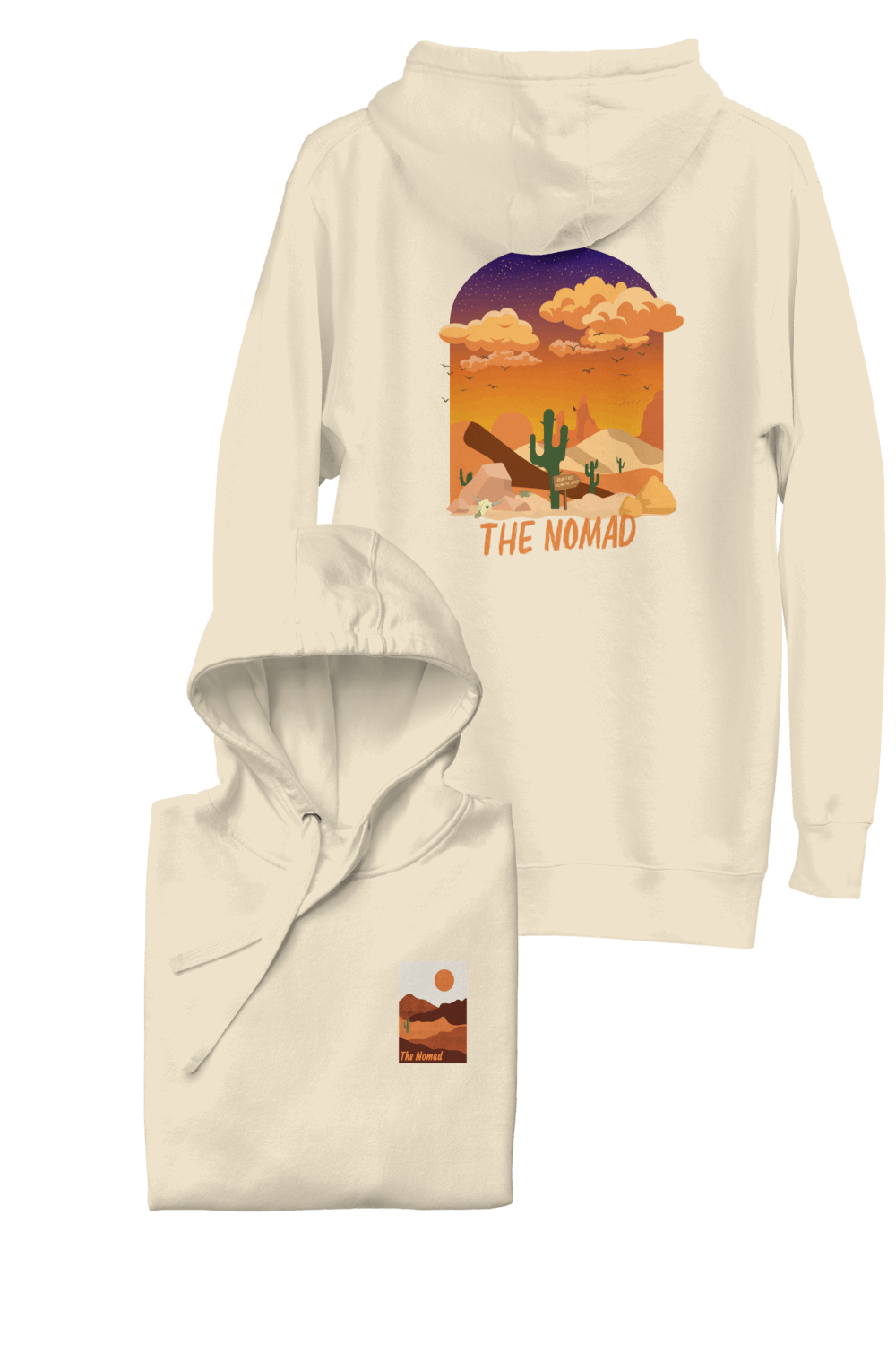 Desert Nomad Hoodie - Wander the Wasteland in Comfort