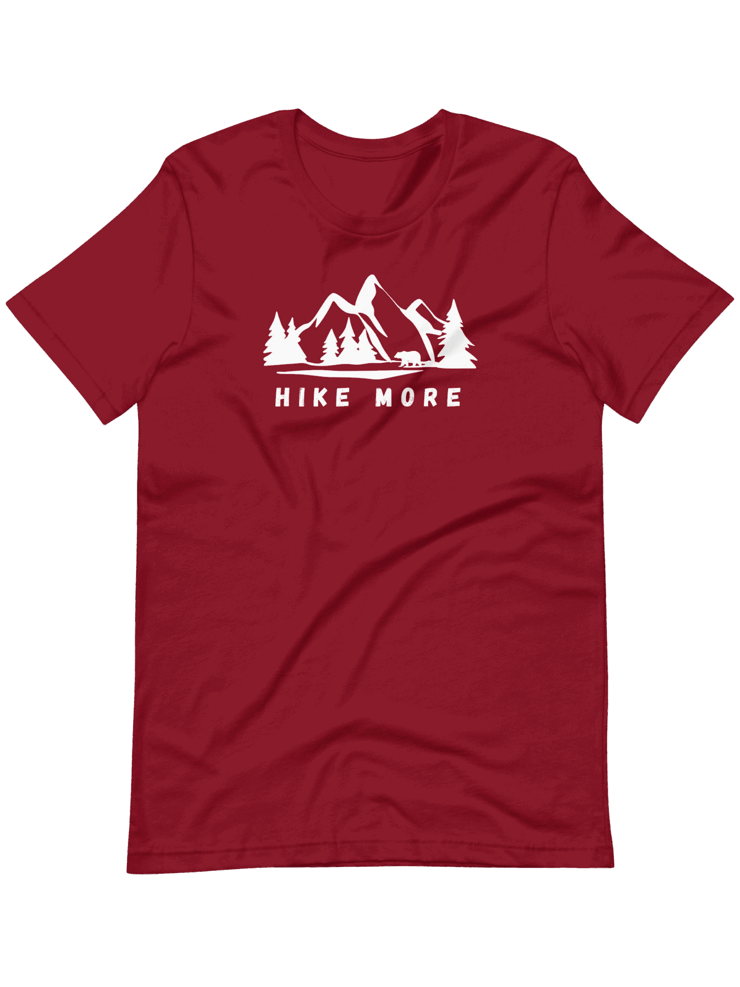 Hike More T shirt (front print)