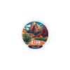 Zion National Park Sticker - Adventure in the Red Rocks