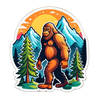 Sasquatch Sticker - Legendary Adventure Awaits